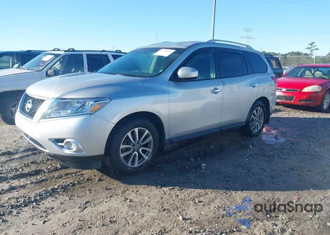 2016 Nissan Pathfinder S from USA, damaged, VIN 5N1AR2MN2GC626584